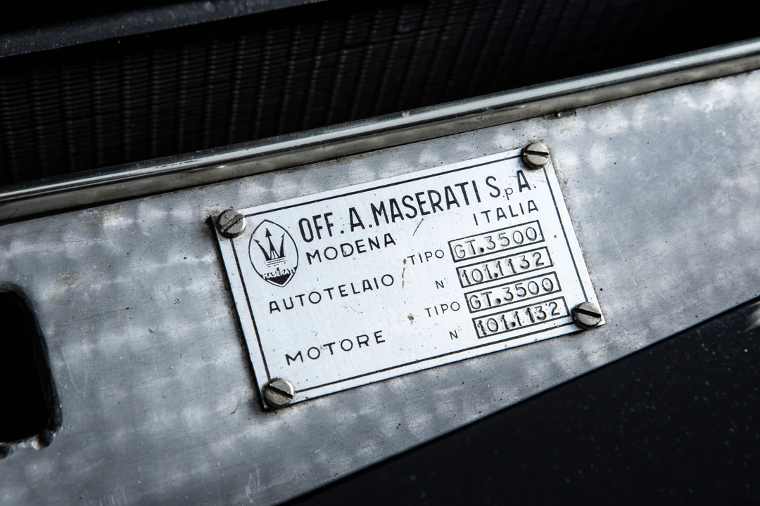 1960 Maserati 3500 GT - Image 31 of 31