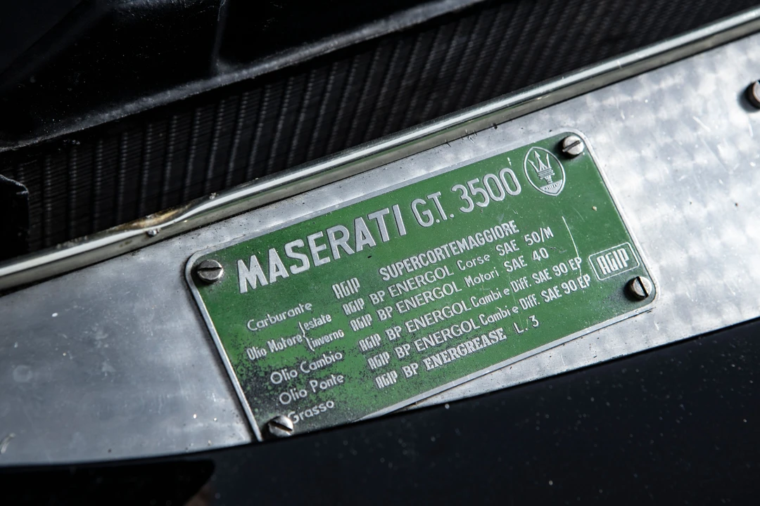1960 Maserati 3500 GT - Image 10 of 31