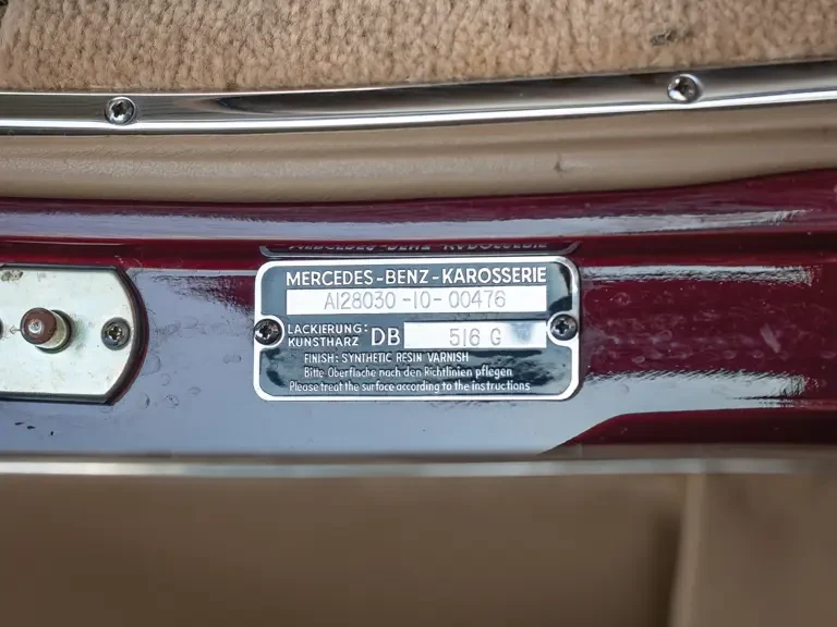 1960 Mercedes-Benz W128 - Image 30 of 31