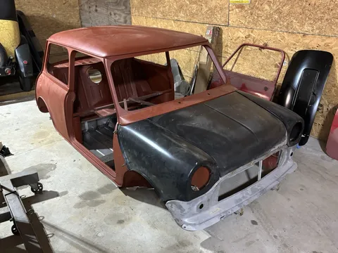 1960 Mini Classic Mini Cafe Racer Project