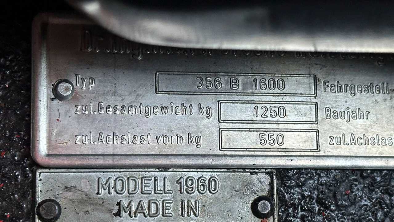 1960 Porsche 356 B - Image 12 of 31
