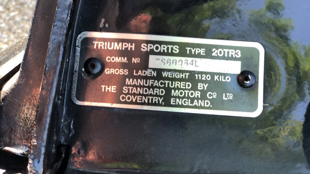 1960 Triumph TR3A - Image 28 of 30