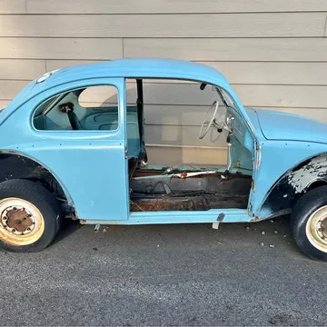 1960 Volkswagen Beetle Hatchback 2D