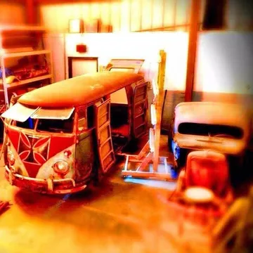 1960 Volkswagen Bus Double Door Panel
