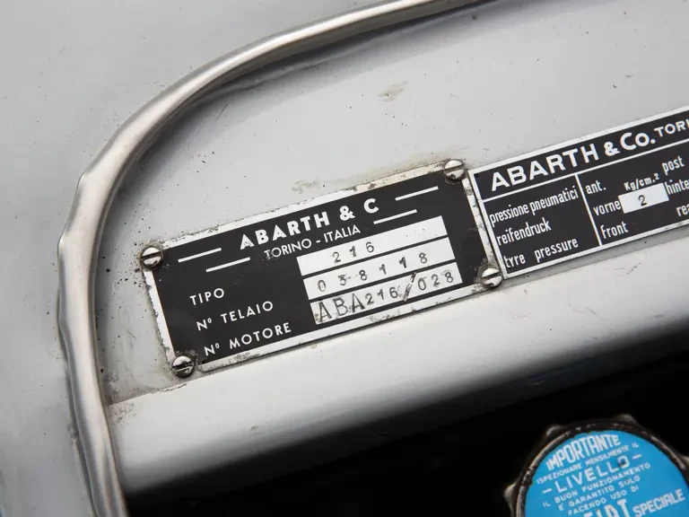 1961 Abarth - Image 25 of 31