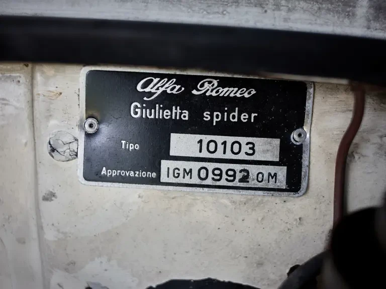 1961 Alfa Romeo Giulietta - Image 18 of 31
