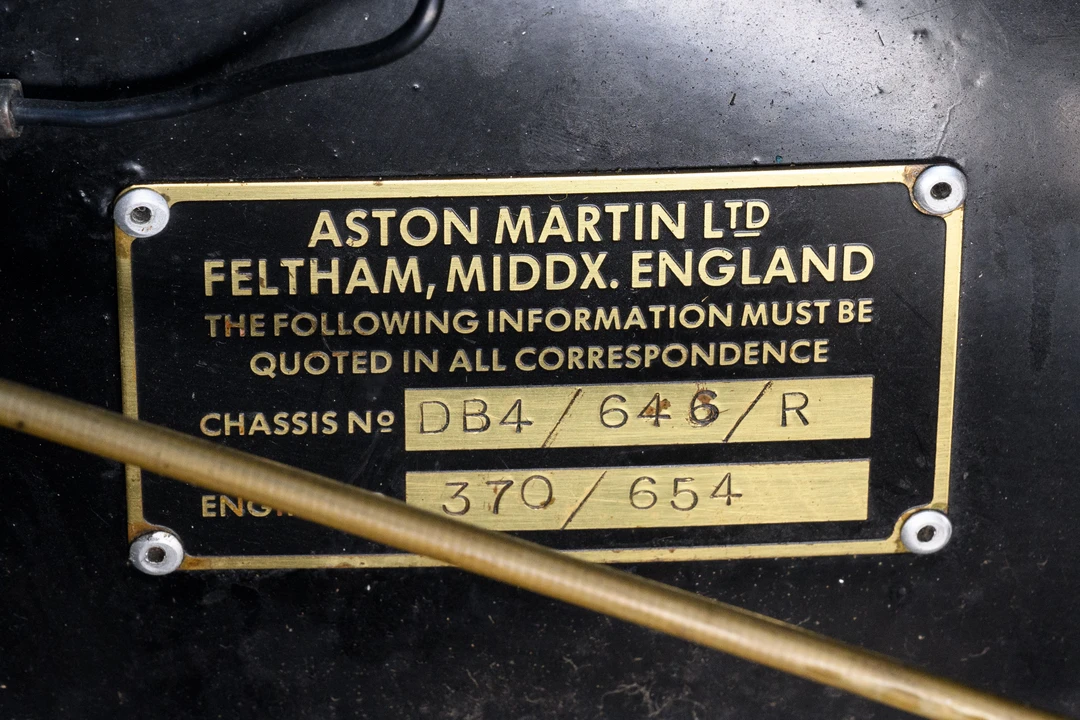 1961 Aston Martin DB4 Vantage - Image 22 of 31
