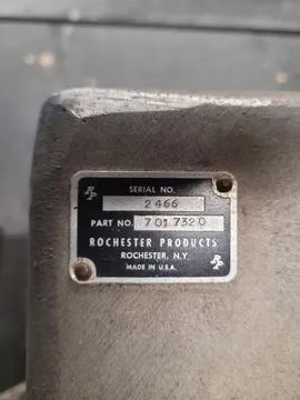 1961 Parts & Memorabilia Mechanical Components - Image 4 of 10