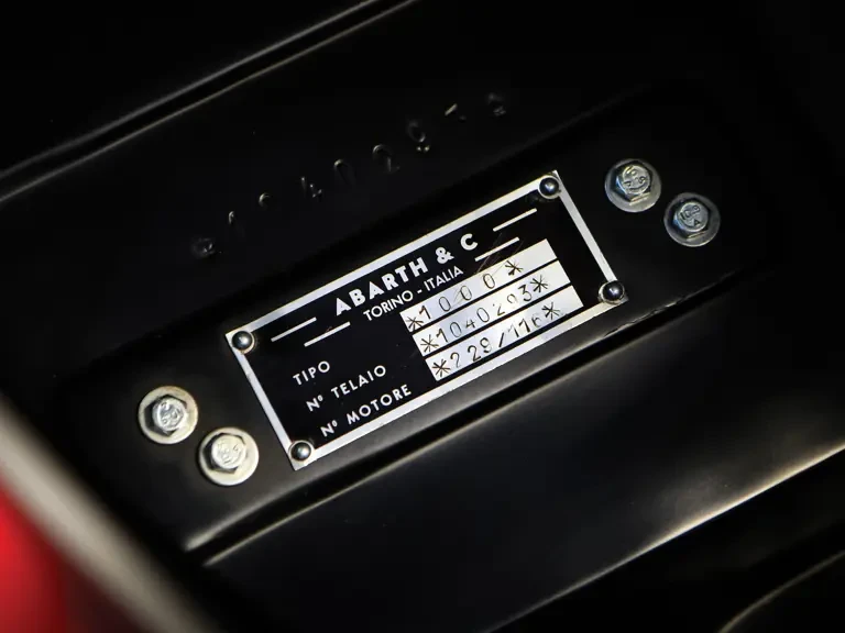 1961 Abarth 1000 - Image 23 of 27