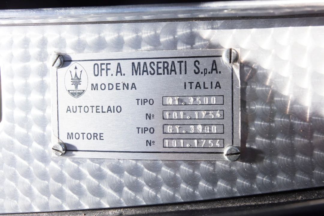 1961 Maserati 3500 GT - Image 11 of 31