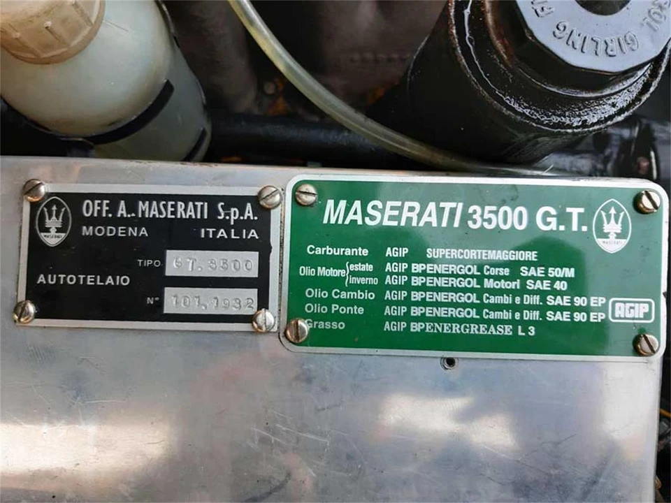1961 Maserati 3500 GT - Image 29 of 29