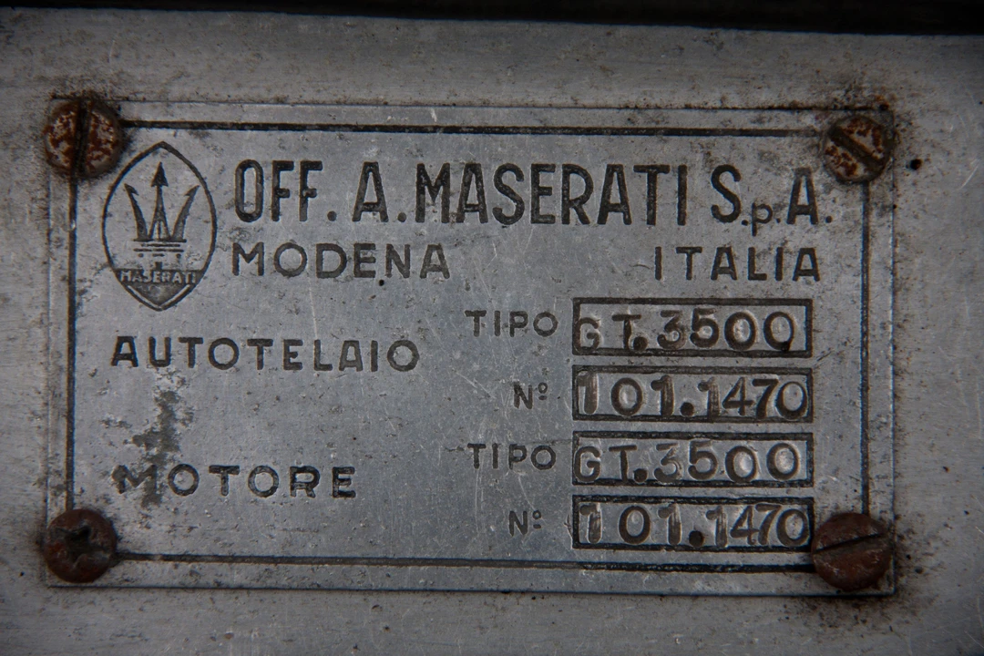 1961 Maserati 3500 GT - Image 4 of 14