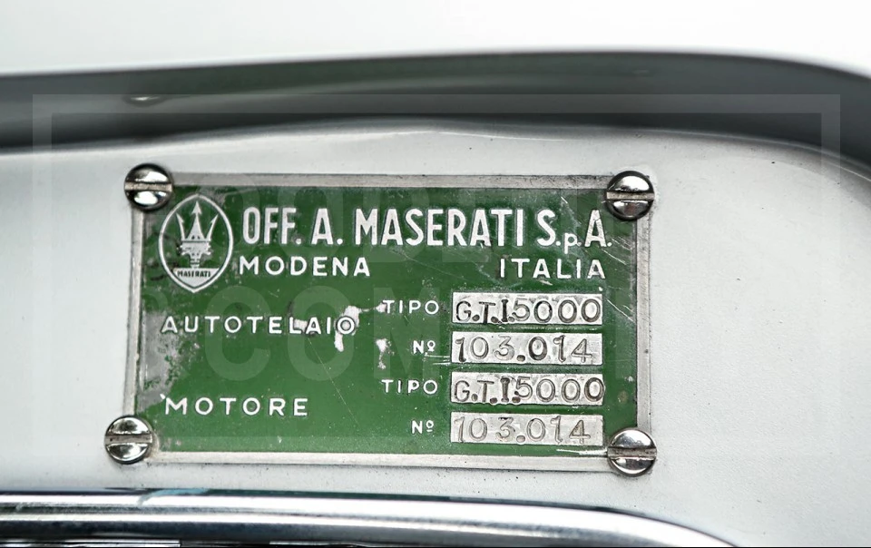 1961 Maserati 5000 GT - Image 17 of 19