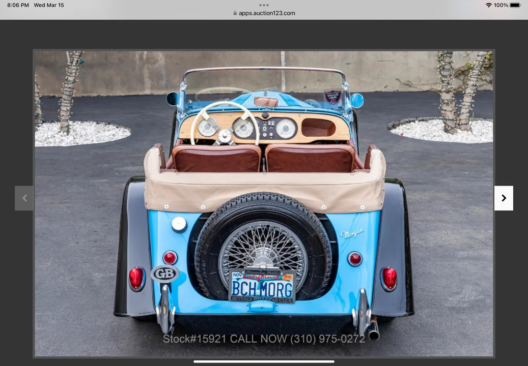 1961 Morgan - Image 27 of 31