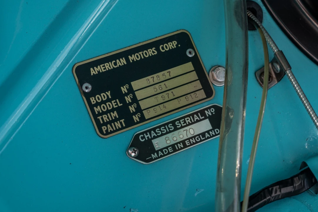 1961 Nash Metropolitan - Image 19 of 21