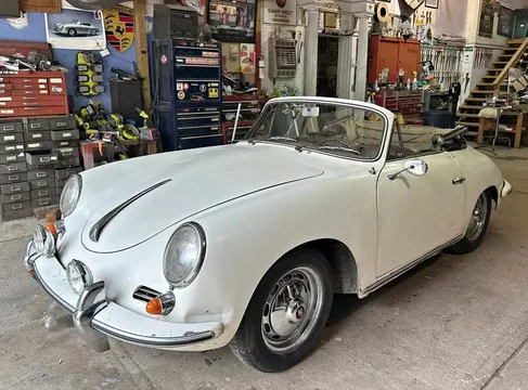 1961 Porsche 356 Super 90 Cabriolet