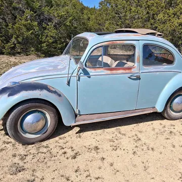 1961 Volkswagen Beetle Hatchback 2D