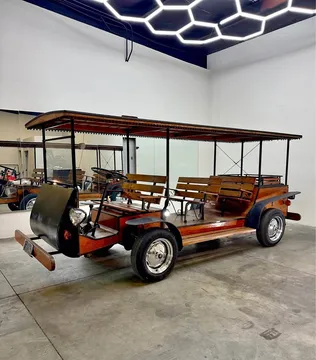 1961 Volkswagen Bus Conversion to Trolley Wood