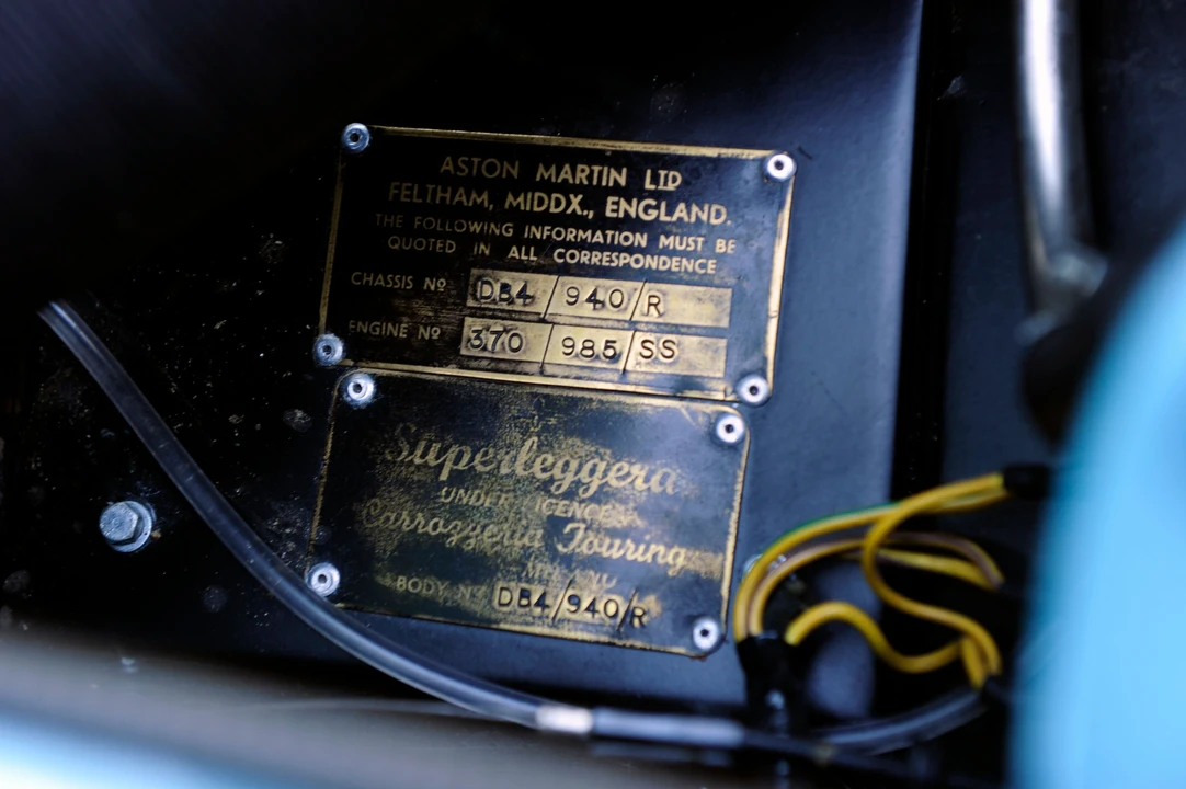 1962 Aston Martin DB4 Vantage - Image 9 of 11
