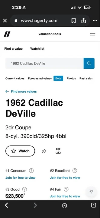 1962 Cadillac DeVille 2nd Gen - Image 15 of 15
