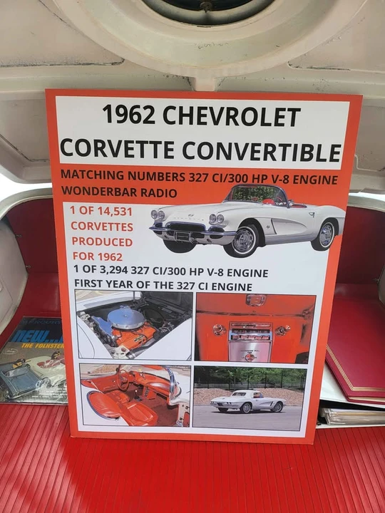 1962 Chevrolet Corvette C1 - Image 19 of 19