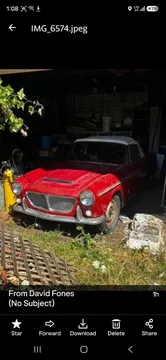 1962 Fiat 1500 Cabriolet