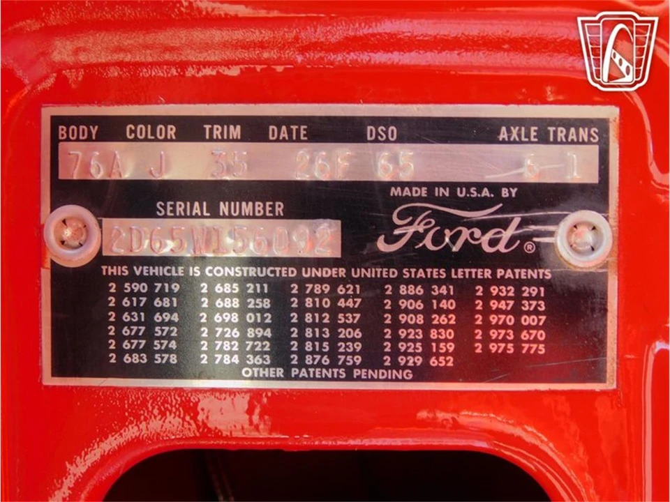 1962 Ford Galaxie 2nd Gen - Image 20 of 31