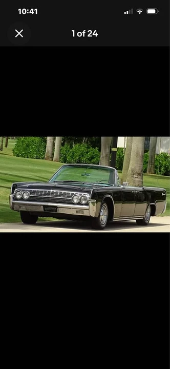 1962 Lincoln Continental 4th Gen - Image 2 of 6