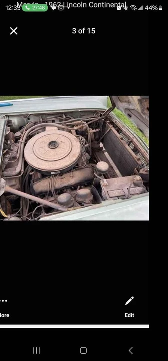 1962 Lincoln Continental 4th Gen - Image 7 of 14