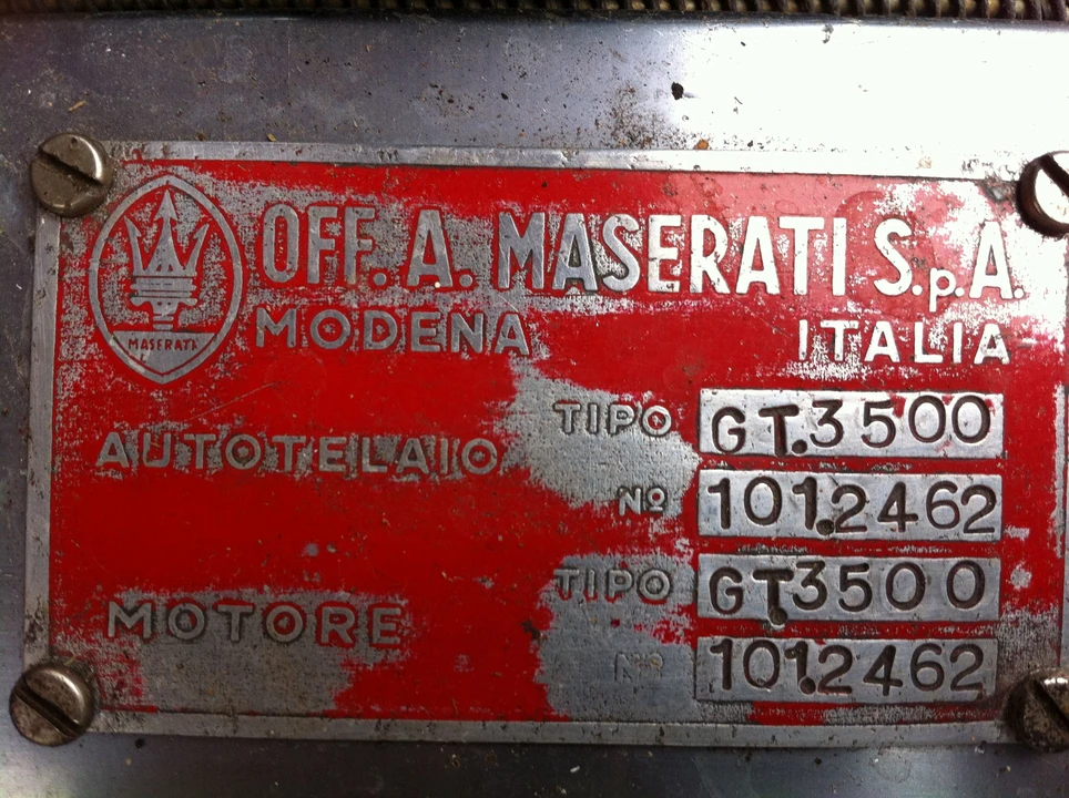 1962 Maserati 3500 GT - Image 7 of 16