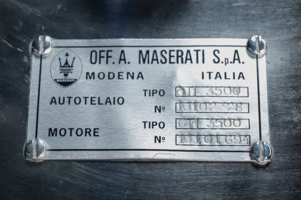 1962 Maserati 3500 GT - Image 9 of 9
