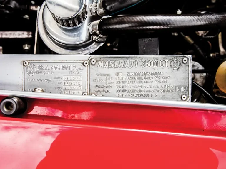 1962 Maserati 3500 GT - Image 28 of 30