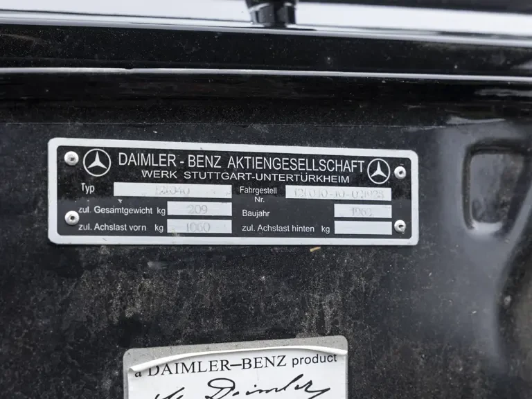 1962 Mercedes-Benz 190 SL - Image 31 of 31