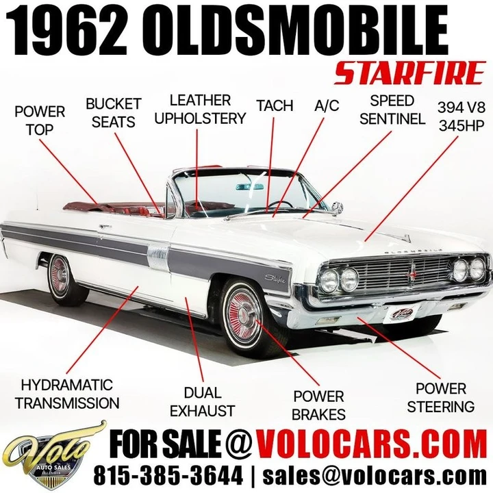 1962 Oldsmobile Starfire - Image 6 of 21