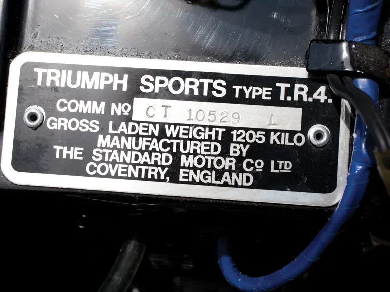1962 Triumph TR4 - Image 14 of 18