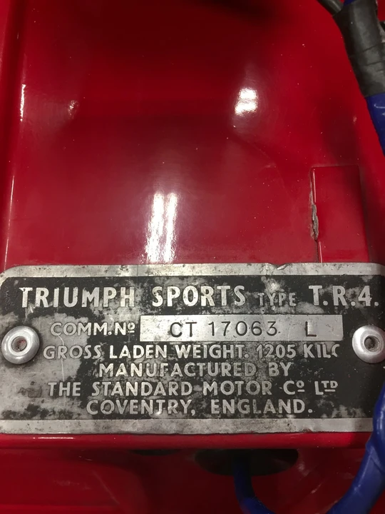 1962 Triumph TR4 - Image 23 of 31