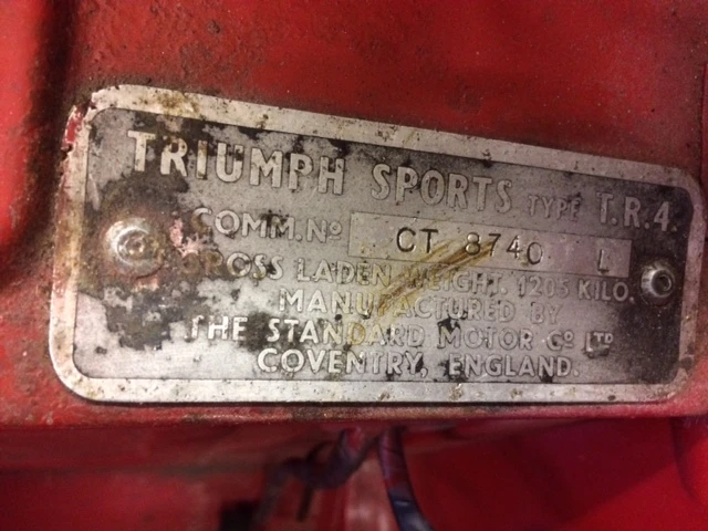 1962 Triumph TR4 - Image 31 of 31