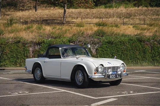 1962 Triumph TR4 Police Car