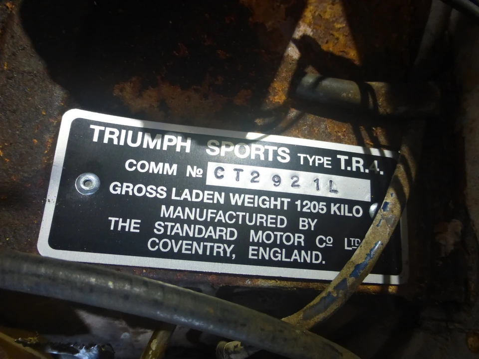 1962 Triumph TR4 - Image 17 of 31