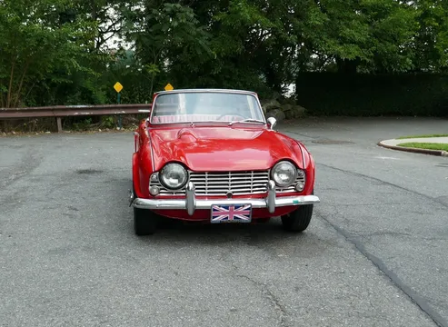 1962 Triumph TR4 Wire Wheels