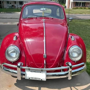 1962 Volkswagen Beetle Ragtop Model 117