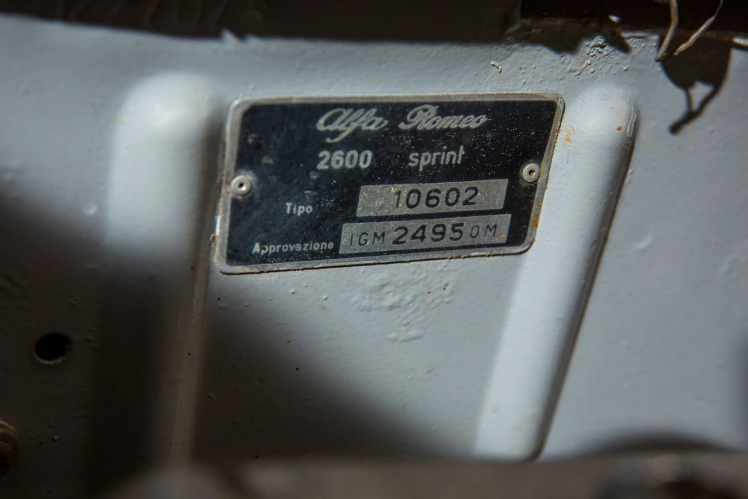 1963 Alfa Romeo 2600 - Image 19 of 31