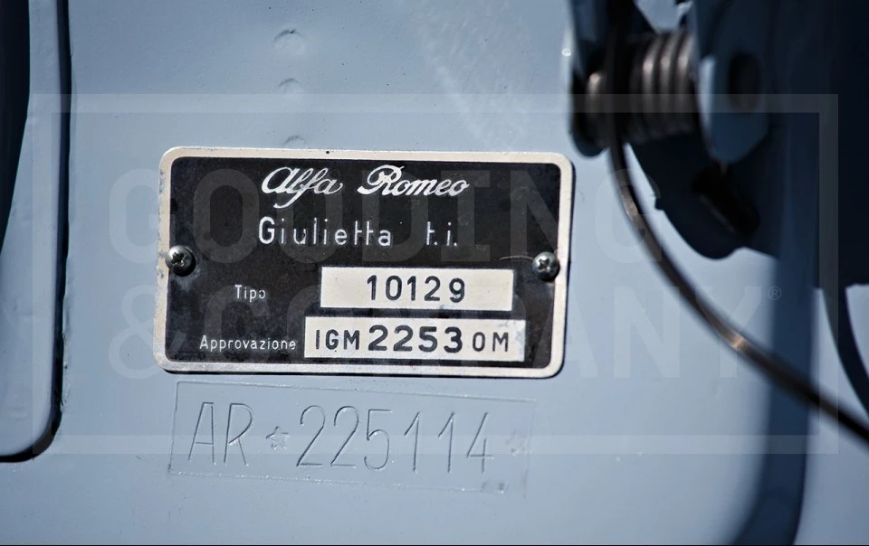 1963 Alfa Romeo Giulietta - Image 17 of 18