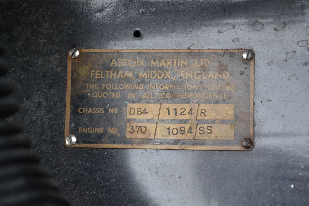 1963 Aston Martin DB4 Vantage - Image 7 of 14