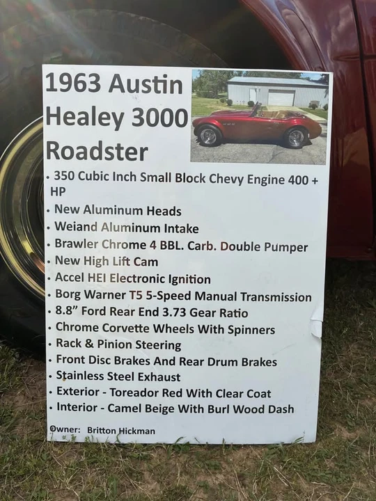 1963 Austin-Healey 3000 Mark II - Image 13 of 14