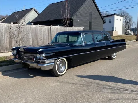 1963 Cadillac Fleetwood 75 Series Formal Limousine