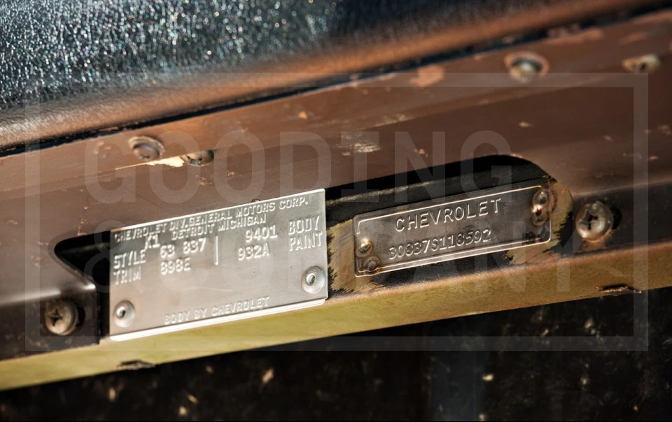 1963 Chevrolet Corvette C2 - Image 16 of 16