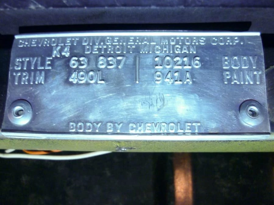 1963 Chevrolet Corvette C2 - Image 27 of 31