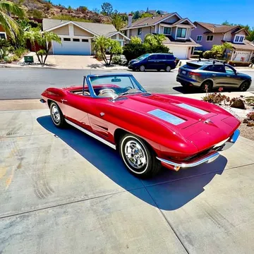 1963 Chevrolet Corvette Stingray Convertible 2D