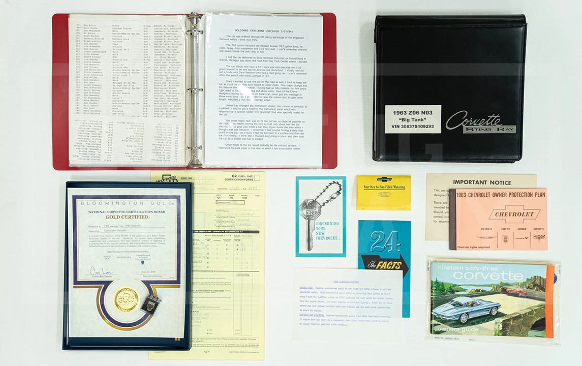 1963 Chevrolet Corvette C2 - Image 22 of 29